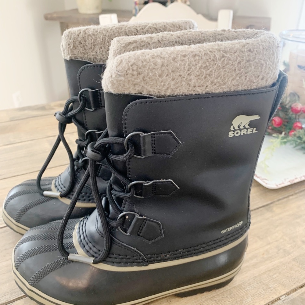 ❄️ Boys Sorel Yoot Pac Winter Snow Boots ❄️